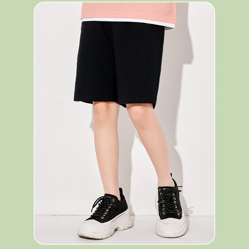 Quần đùi bé gái BOBDOG, quần đùi trẻ em in hình ngộ nghĩnh chất liệu da cá cạp chun co dãn cho bé BQ07