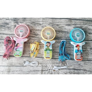 Quạt cầm tay và để bàn tích điện 4in1