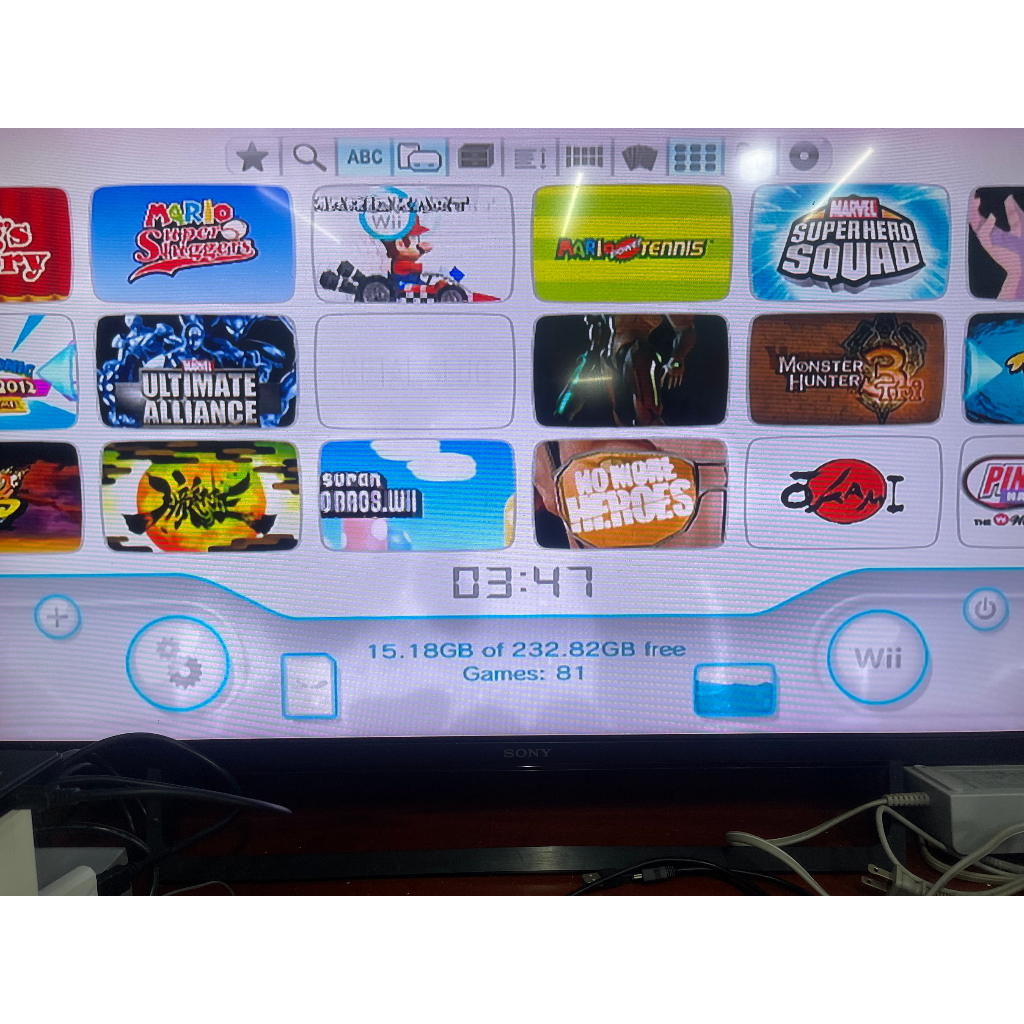 Ổ Cứng Ngoài Máy Nintendo Wii Dung Lượng 120GB 250GB Sẵn Game Wii