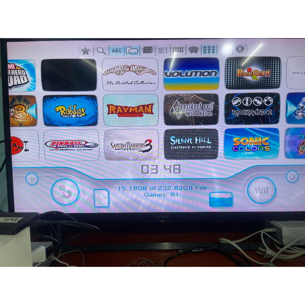 Ổ Cứng Ngoài Máy Nintendo Wii Dung Lượng 120GB 250GB Sẵn Game Wii