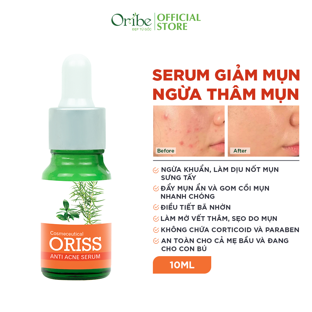 Combo Serum Tinh Chất Phục Hồi  Và Kem Dưỡng Ẩm Ban Đêm Oribe Dưỡng Trắng Thu Nhỏ Lỗ Chân Lông Ngăn Ngừa Lão Hóa - 30g