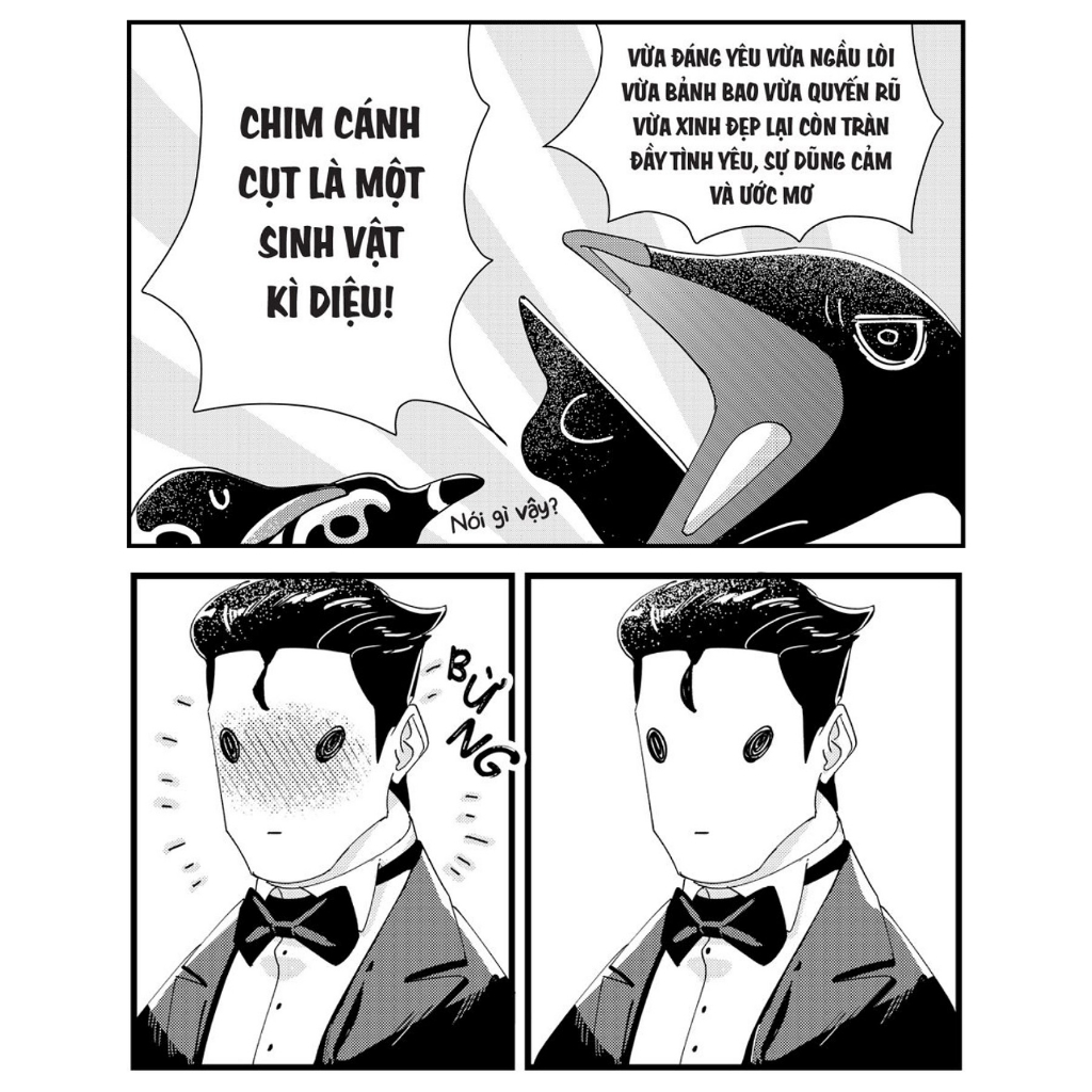 Truyện tranh - Hội quý ông chim cánh cụt - Wingsbooks - NXB Kim Đồng