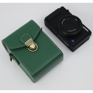 Túi máy ảnh bao da thích hợp cho máy ảnh Canon G7X3 G7x2 sx740- Sony RX100M7 zv1 Ricoh GR2 3x