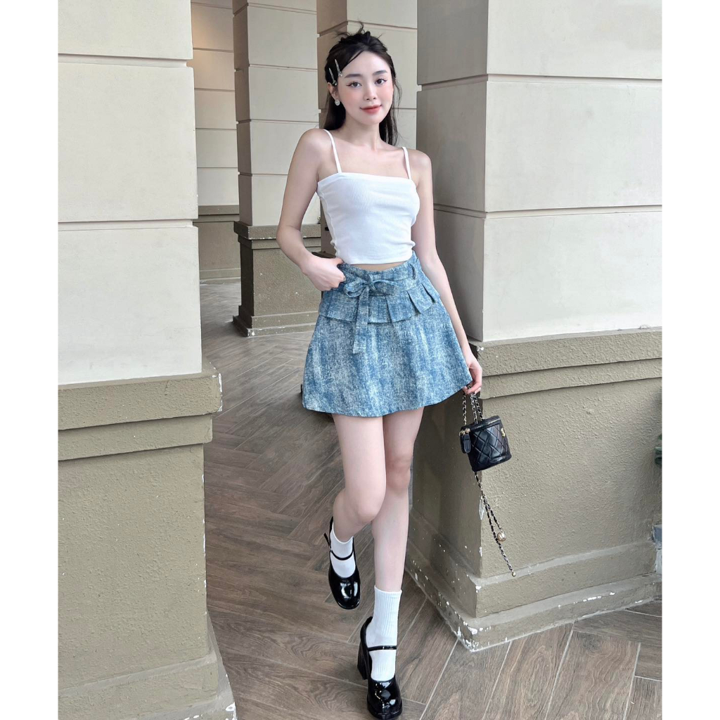 Chân váy Thắt nơ "Tammi Skort " EllyClothing