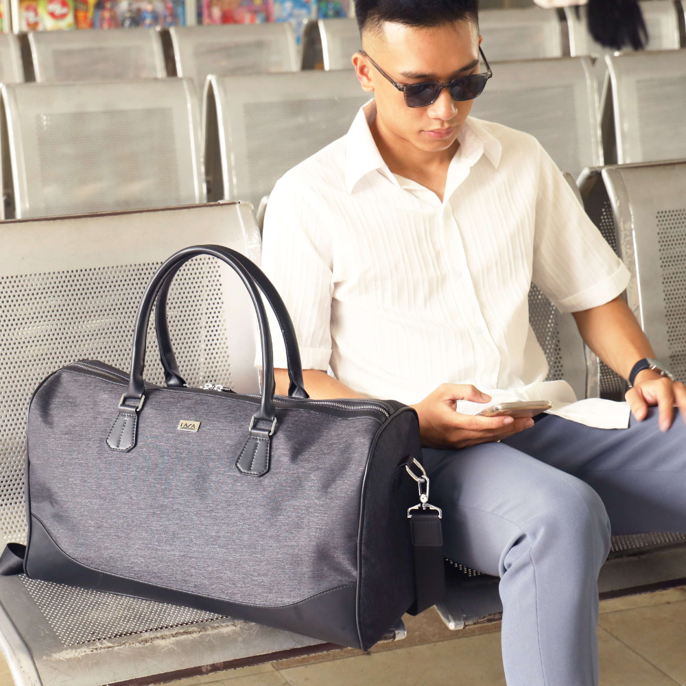 Túi du lịch Lourdes Bag 573 - Chất vải  Polyvinyl Clorua cao cấp chống nước tốt - Hàng thiết kế thương hiệu LAZA