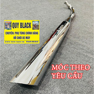 Pô Xe Máy Pô 2543 sài gòn DREAM , WAVE 50cc 110 Loại 1 Móc Theo Yêu Cầu Đít S