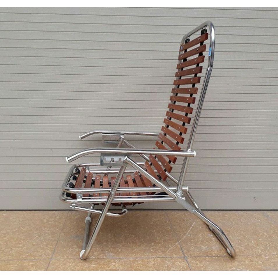 GHẾ XÍCH ĐU XUÂN HÒA CHÍNH HÃNG, ghế thư giãn, khung inox Tiến đạt, gỗ sồi