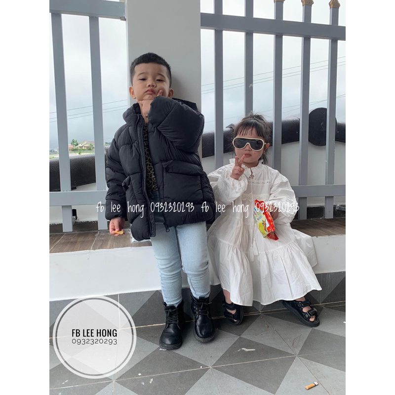 Áo phao Zara tuồn bé trai,bé gái