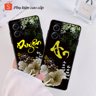 Ốp lưng Xiaomi Redmi Note 12 4G - Ốp Xiaomi in hình chữ thư pháp Tâm an, Phúc, Đức mới nhất
