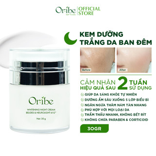 [VOUCHER 50K ĐƠN 0Đ] Bộ Kem Dưỡng Trắng Da Làm Mờ Nám Ngày Đêm Oribe