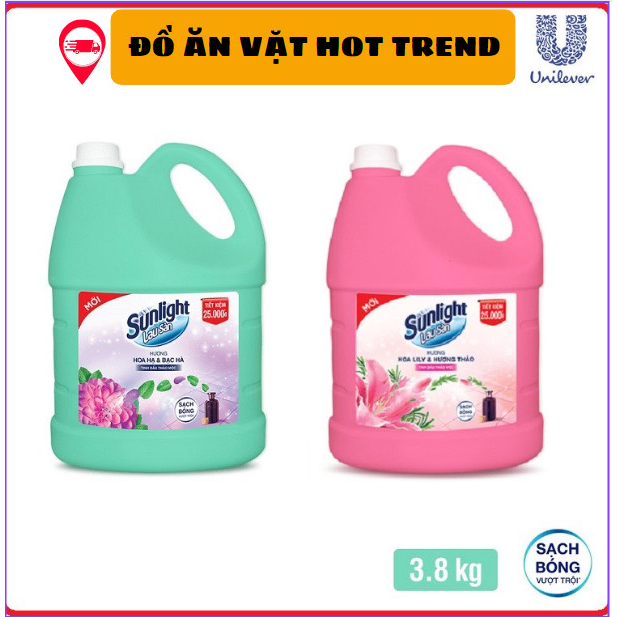 Nước Lau Sàn Sunlight Can 3,8kg