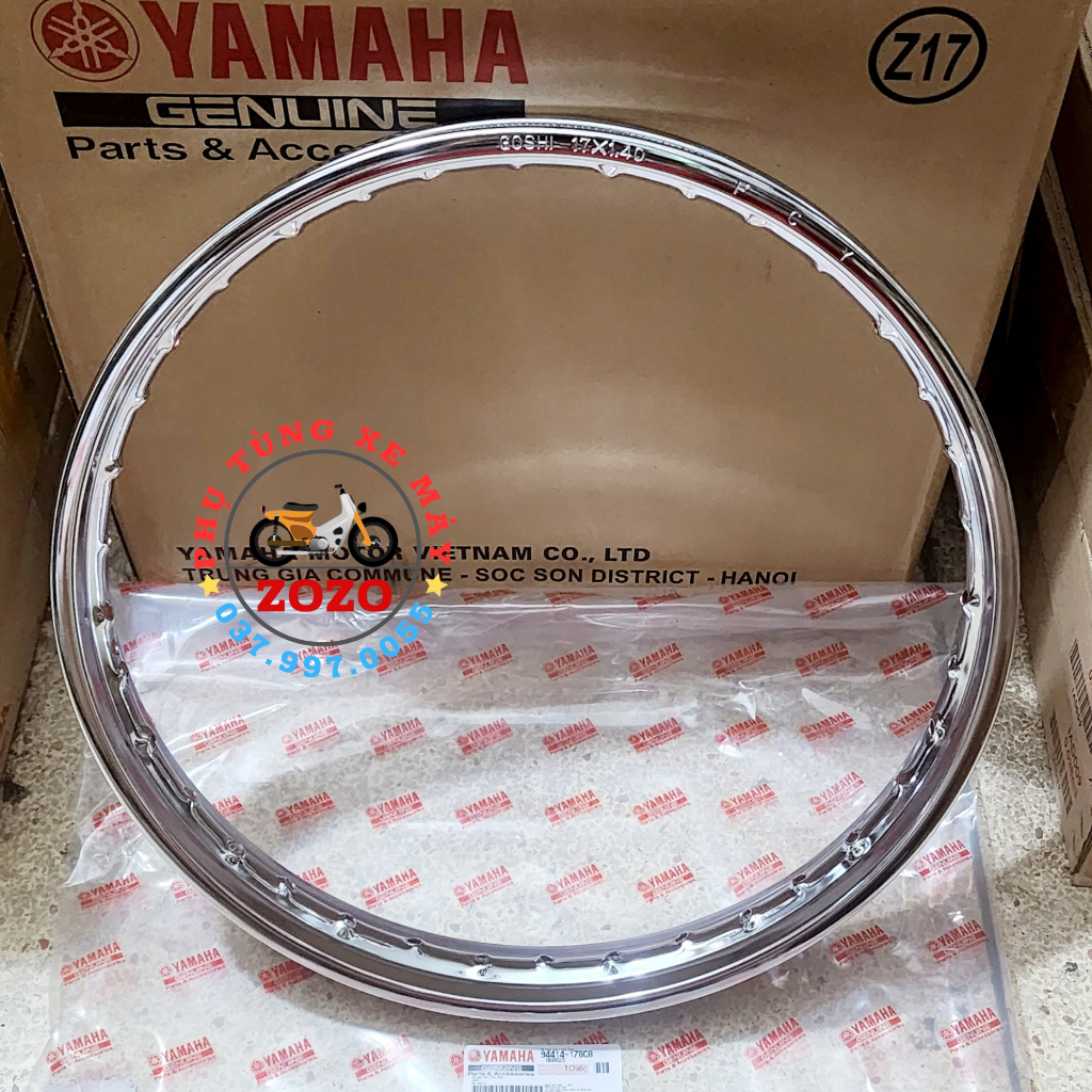 Vành, niềng Yamaha 1.40 Sirius, Jupiter zin hãng - 94414-178C8