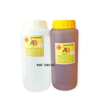 KEO DÁN GỖ 2 THÀNH PHẦN AB  BỘ 2KG (1KG A VÀ 1KG B)