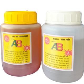 Keo dán gỗ 2 thành phần AB (0.5kg A: 0.5kg B)
