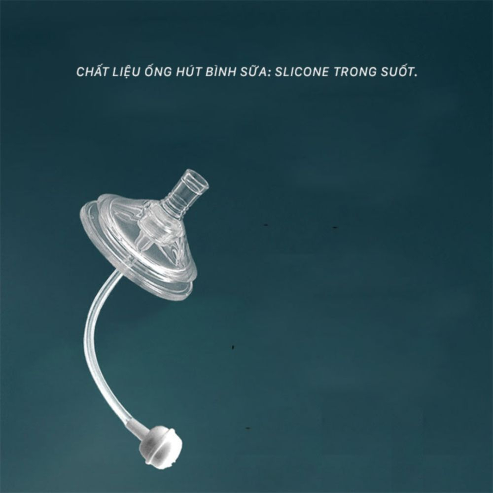 Ống hút bình sữa thay thế núm ti, cho bé tập hút tiện lợi và dễ dàng sử dụng