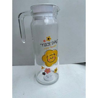 Bình Nước Thủy Tinh (1.1L) Mẫu NGẫu nhiên