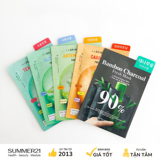 Mặt nạ giấy dưỡng da Bring Green