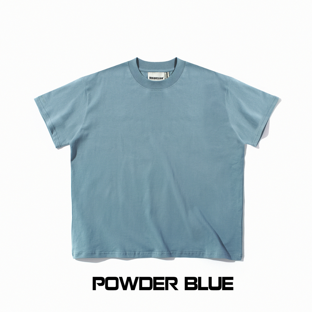ÁO THUN TRƠN HIGHCLUB PREMIUM FORM BOXY - 5 MÀU