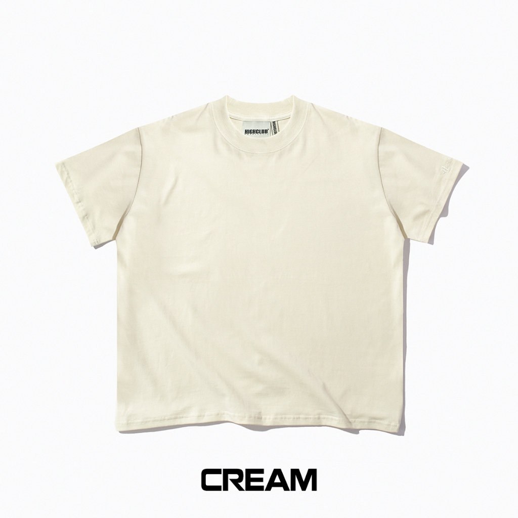 ÁO THUN TRƠN HIGHCLUB PREMIUM FORM BOXY - 5 MÀU