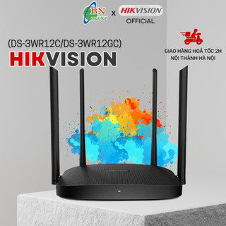 Bộ phát wifi Hikvision 4 râu DS-3WR12C và DS-3WR12GC băng tần kép tốc độ cao