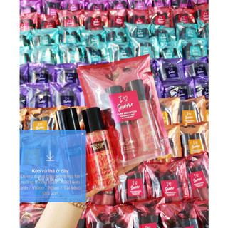 Set 2 Xịt thơm body Victoria’s Secret I Love Shimmer Gift Set  Hương thơm lãng mạng , quyến rũ , sâu sắc