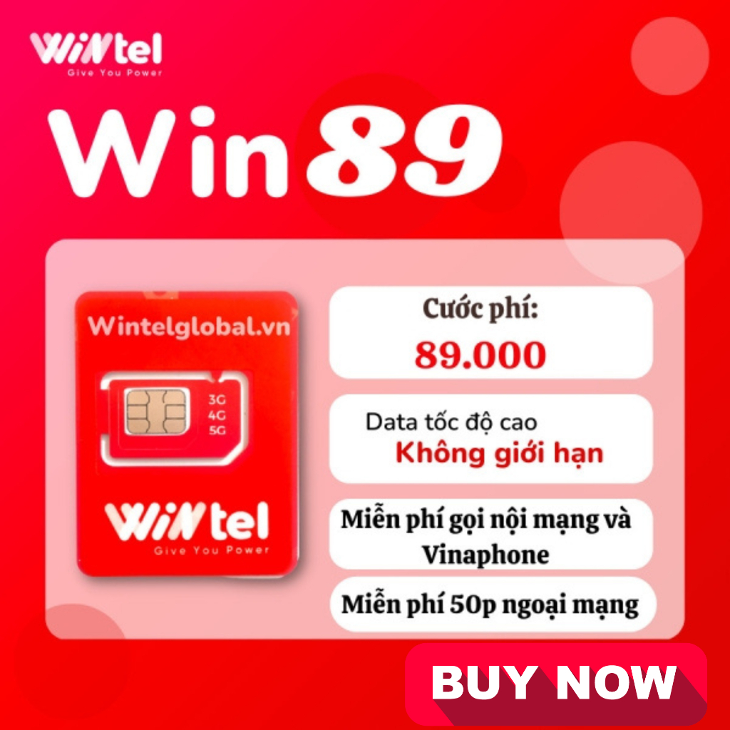Sim ITEL VINAPHONE 4G  120G mỗi tháng, sim Vinaphone, gọi Vinaphone miễn phí