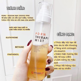 Xịt khoáng Kyung Lab PDRN Therapy Mist