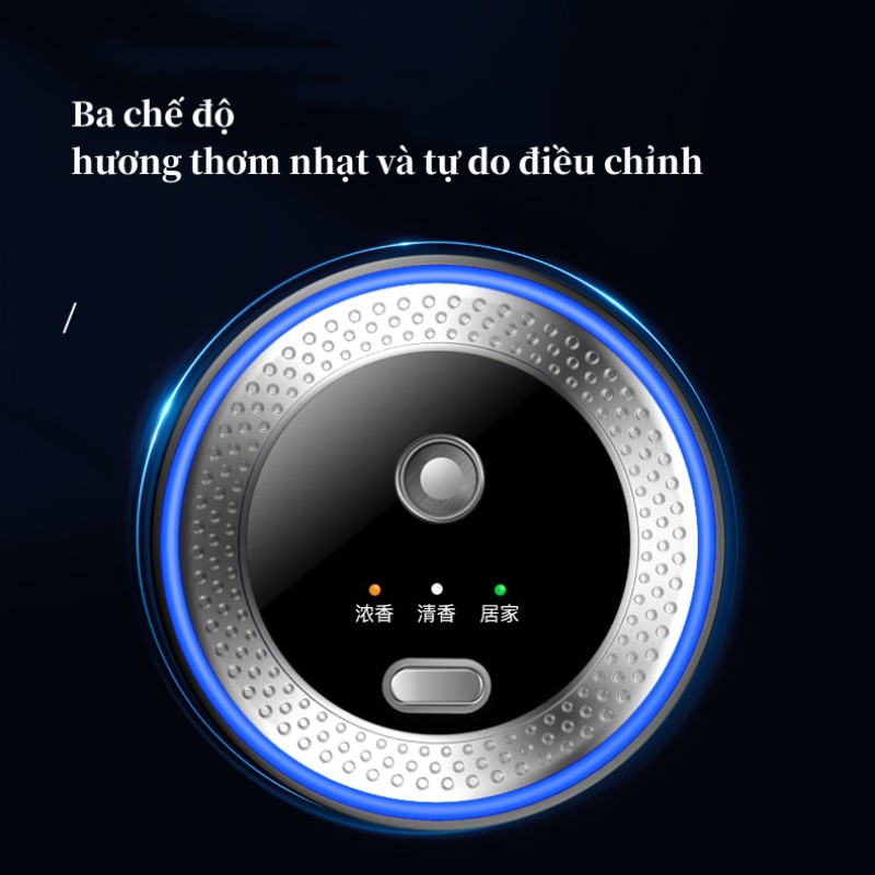 WORCA Máy Khuếch Tán Ô Tô, Khử Mùi Hôi Xe Hơi, Nhà Vệ Sinh,Máy phun sương tạo ẩm, xông tinh dầu mini dùng cho xe hơi