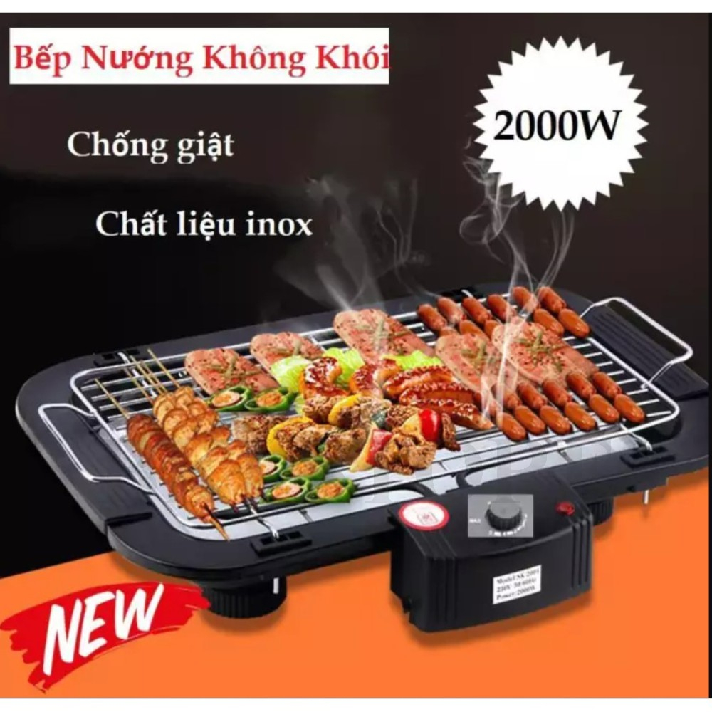 Bếp Nướng Điện Không Khói Electric - Bếp Nướng Điện Gia Dụng Tiện Ích Giúp Giảm Bớt Dầu Mỡ Thừa Không Gây Hại Sức Khỏe