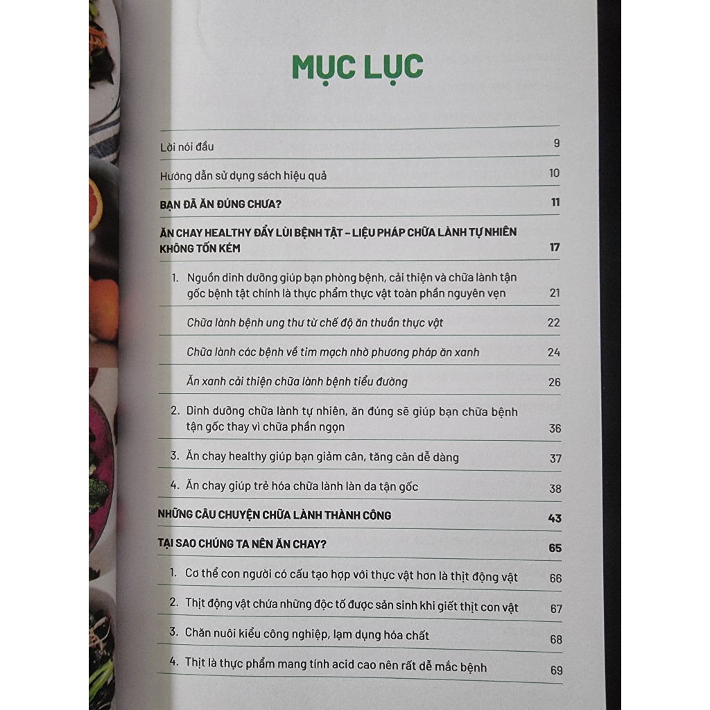Sách - Ăn Chay Healthy Không Lo Thiếu Chất