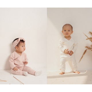 Bộ Đồ Liền Thân Dài Chân Em Bé Macro & Micro Sleeping Suit