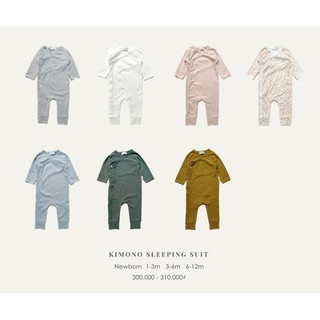 Bộ Đồ Liền Thân Dài Chân Em Bé Macro & Micro Sleeping Suit