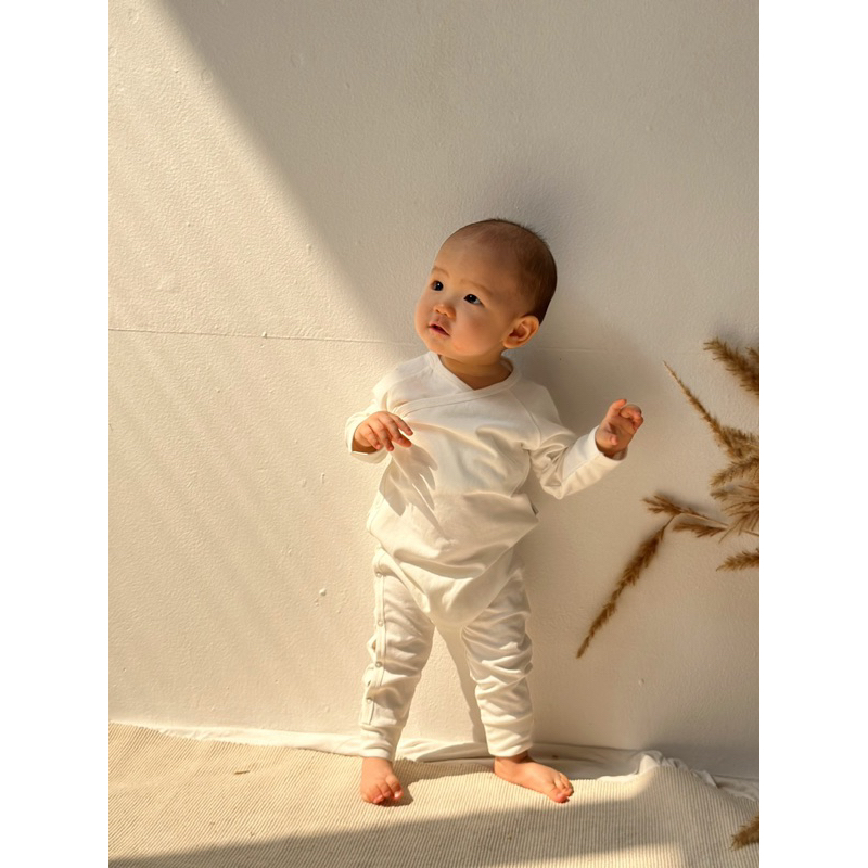 Bộ Đồ Liền Thân Dài Chân Em Bé Macro & Micro Sleeping Suit