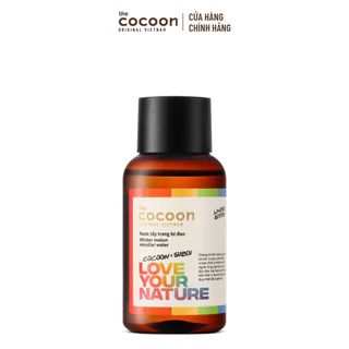 HÀNG TẶNG KHÔNG BÁN - Limited Edition Love Your Nature - Nước tẩy trang bí đao Cocoon tẩy sạch makeup & giảm dầu 140ml