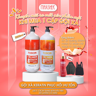 Dầu gội, dầu xả Maxsher