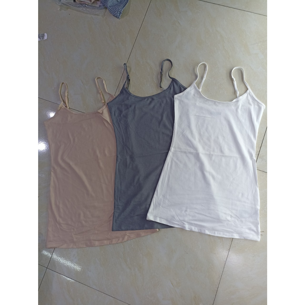 Combo 3 áo dây Old Navy dư xịn có tăng đơ điều chỉnh cotton cực đẹp