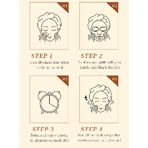 Mặt nạ 24k Gold mask chống oxy hóa cung cấp collagen giúp da căng mịn se khít lỗ chân lông SADOER MOCCO MN029