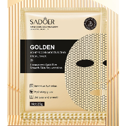 Mặt nạ 24k Gold mask chống oxy hóa cung cấp collagen giúp da căng mịn se khít lỗ chân lông SADOER MOCCO MN029