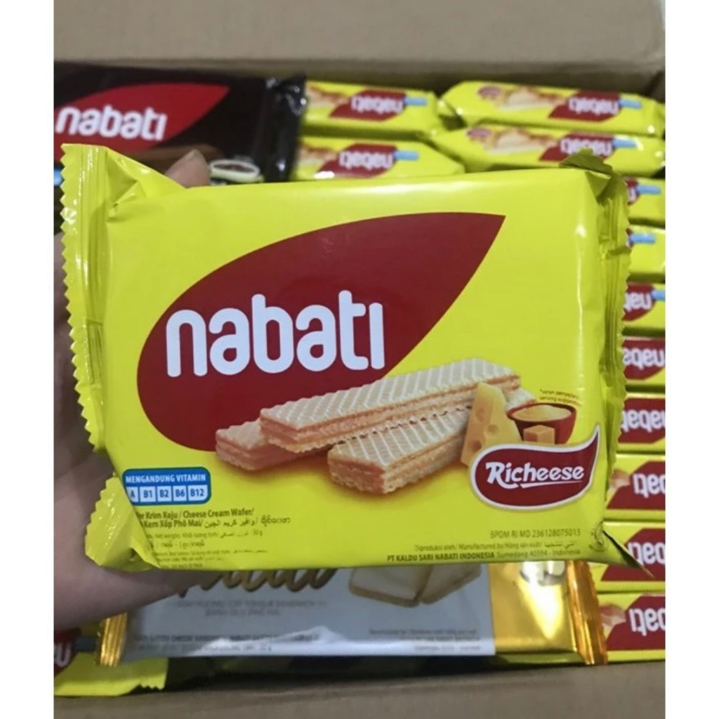 Bánh Nabati vị phô mai và socola