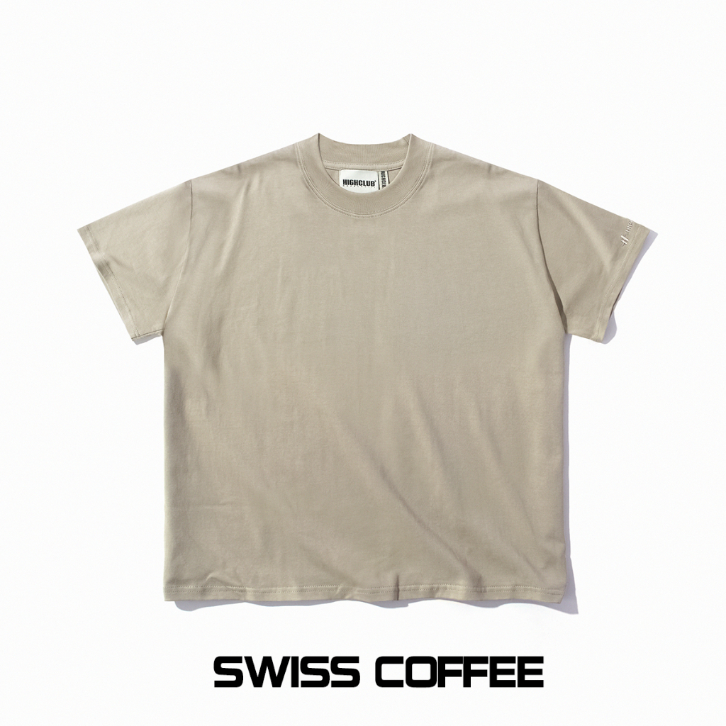 ÁO THUN TRƠN HIGHCLUB PREMIUM FORM BOXY - 5 MÀU