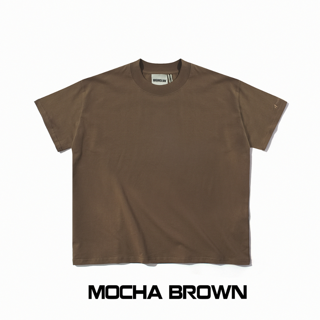 ÁO THUN TRƠN HIGHCLUB PREMIUM FORM BOXY - 5 MÀU