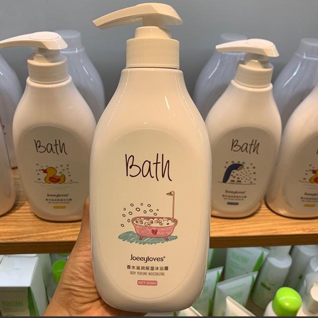 ComBo 2 Chai Sữa Tắm cho bé 500ml sữa tắm bath Nội Địa Trung thơm