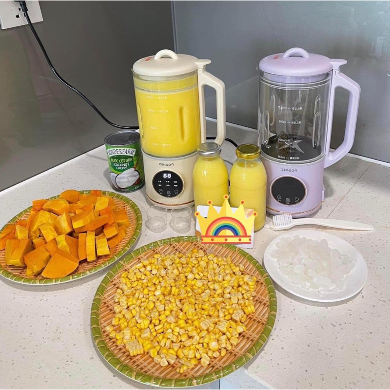 Máy làm sữa hạt Zengon dung tích 1,2L chính hãng bảo hành 12 tháng