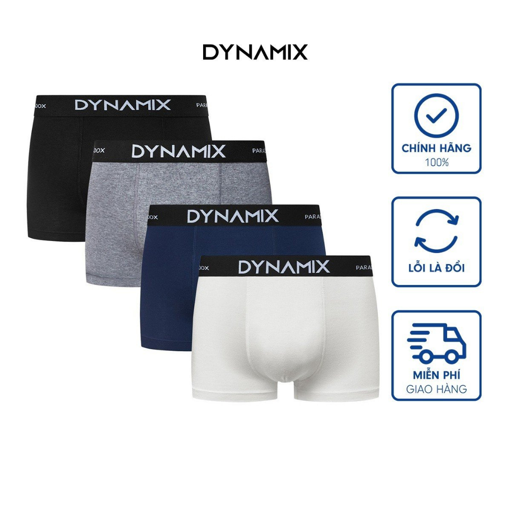 Quần lót nam VIGOROUS dáng boxer, chất vải Bamboo kháng khuẩn, khử mùi - Thương hiệu DYNAMIX