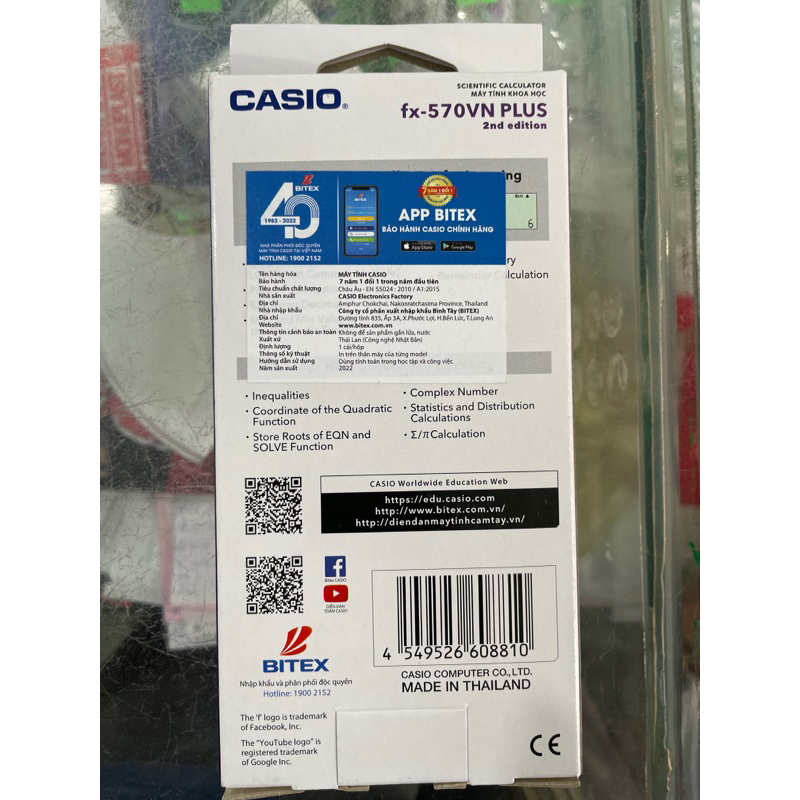 Máy tính Casio fx-570VN Plus