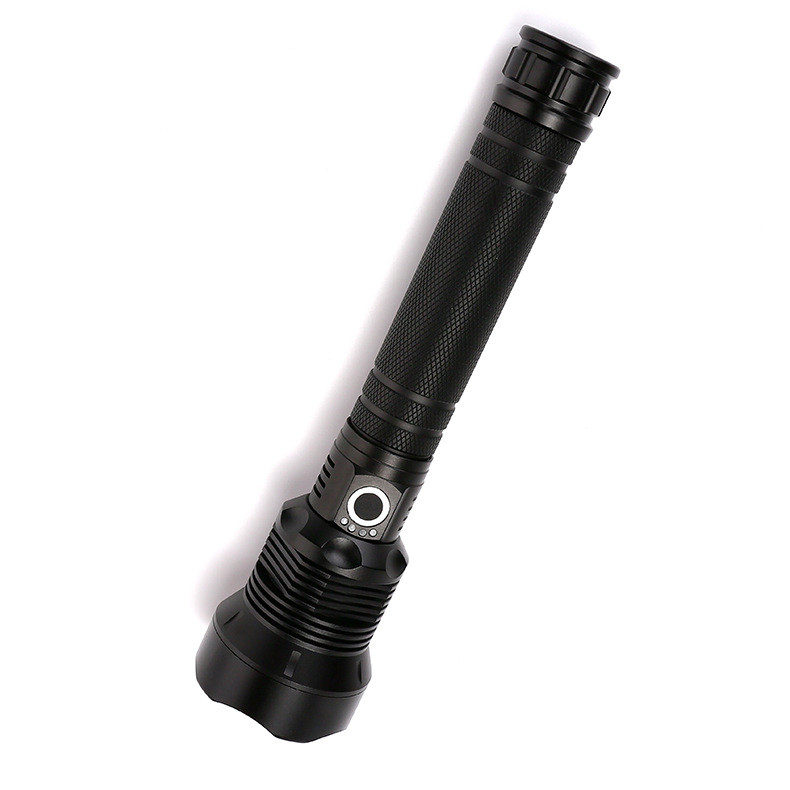 Đèn pin siêu sáng KAW P70 pin 26650 chip XHP70 cao cấp có zoom xa gần, chiêu xa 200m