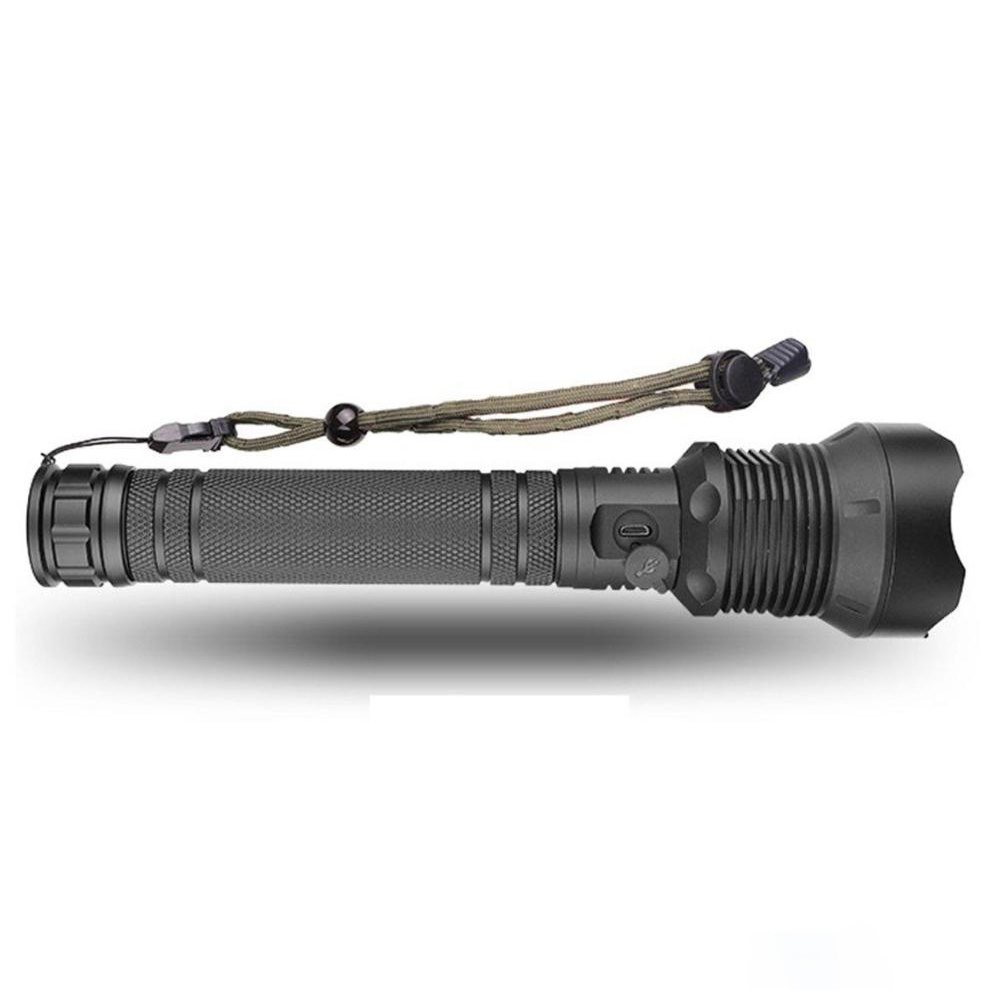 Đèn pin siêu sáng KAW P70 pin 26650 chip XHP70 cao cấp có zoom xa gần, chiêu xa 200m