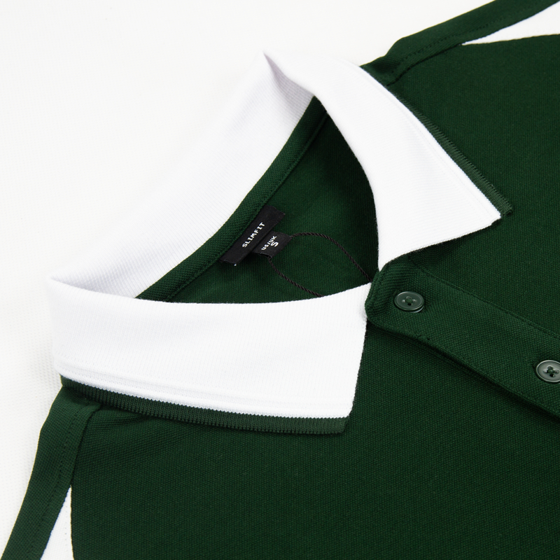 Áo POLO BASICPLUS vải CVC cao cấp Siêu dày dặn, thoáng khí, bền màu và đứng form A02-105