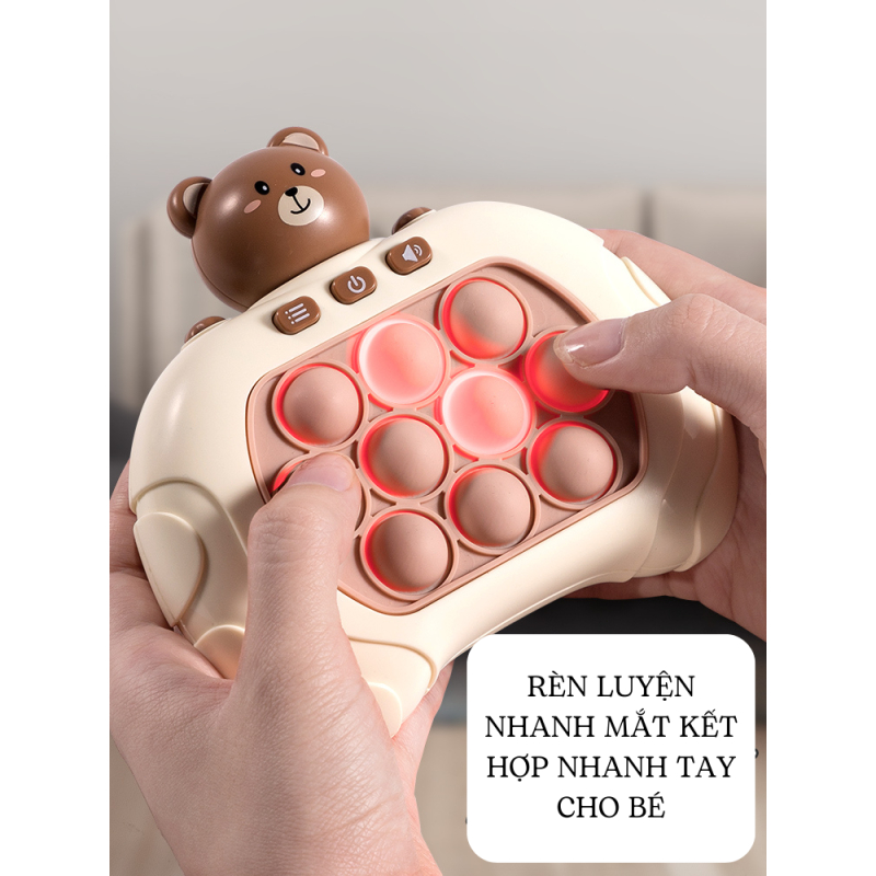Đồ Chơi Pop It Dáng Máy Game Điện Tử Bóp Tay Giảm Căng Thẳng