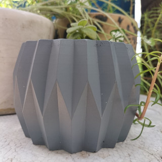 Chậu cây cảnh mini bằng Xi măng Cori Diamond, chậu trồng cây cảnh decor, bonsai, sen đá cement pots
